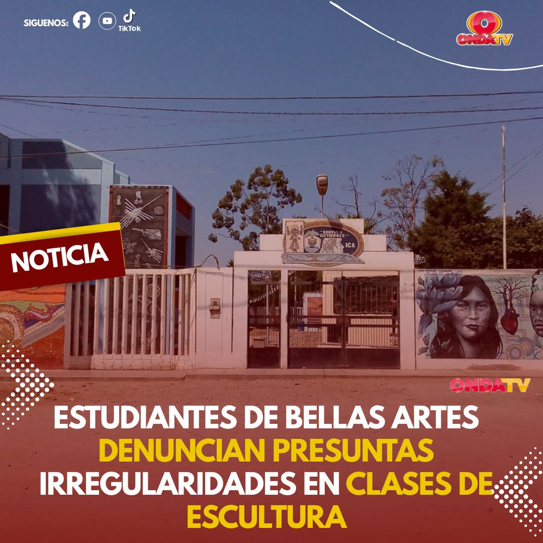 ESTUDIANTES DE BELLAS ARTES DENUNCIAN PRESUNTAS IRREGULARIDADES EN CLASES DE ESCULTURA